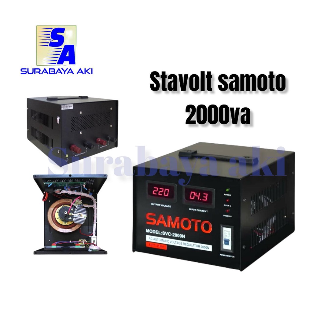 Stabilizer SAMOTO 2000VA/stavolt/stavol/stabiliser