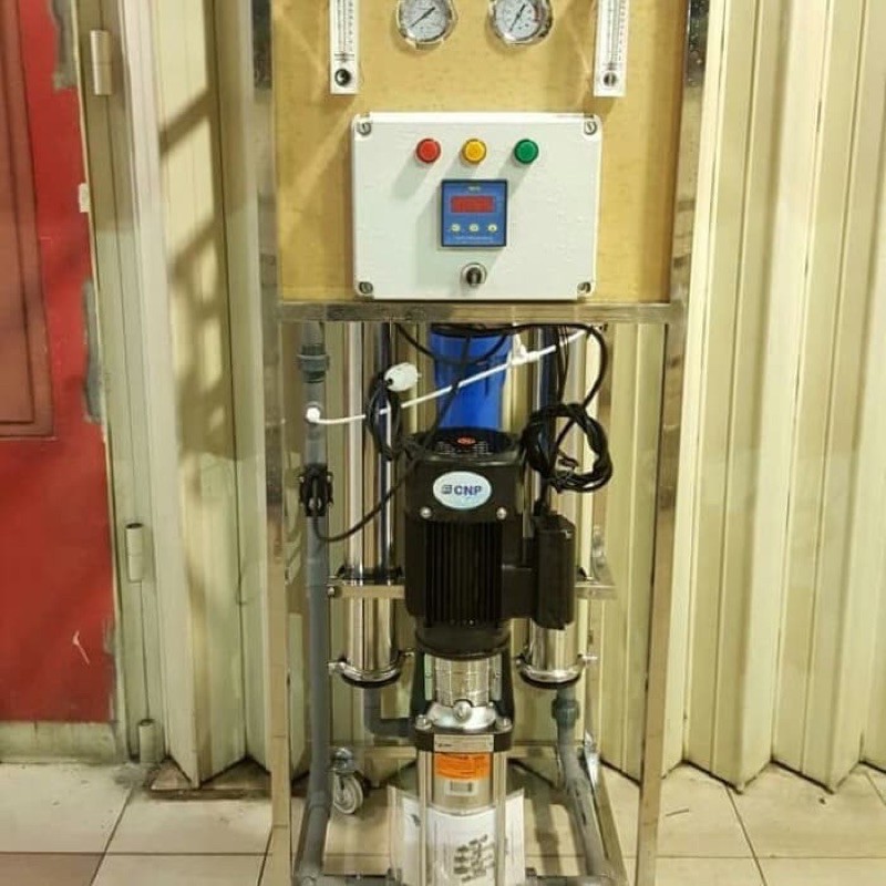 MESIN RO 6000 GPD 9.450 LPH + POMPA CNP CDLF2-22 220 Volt