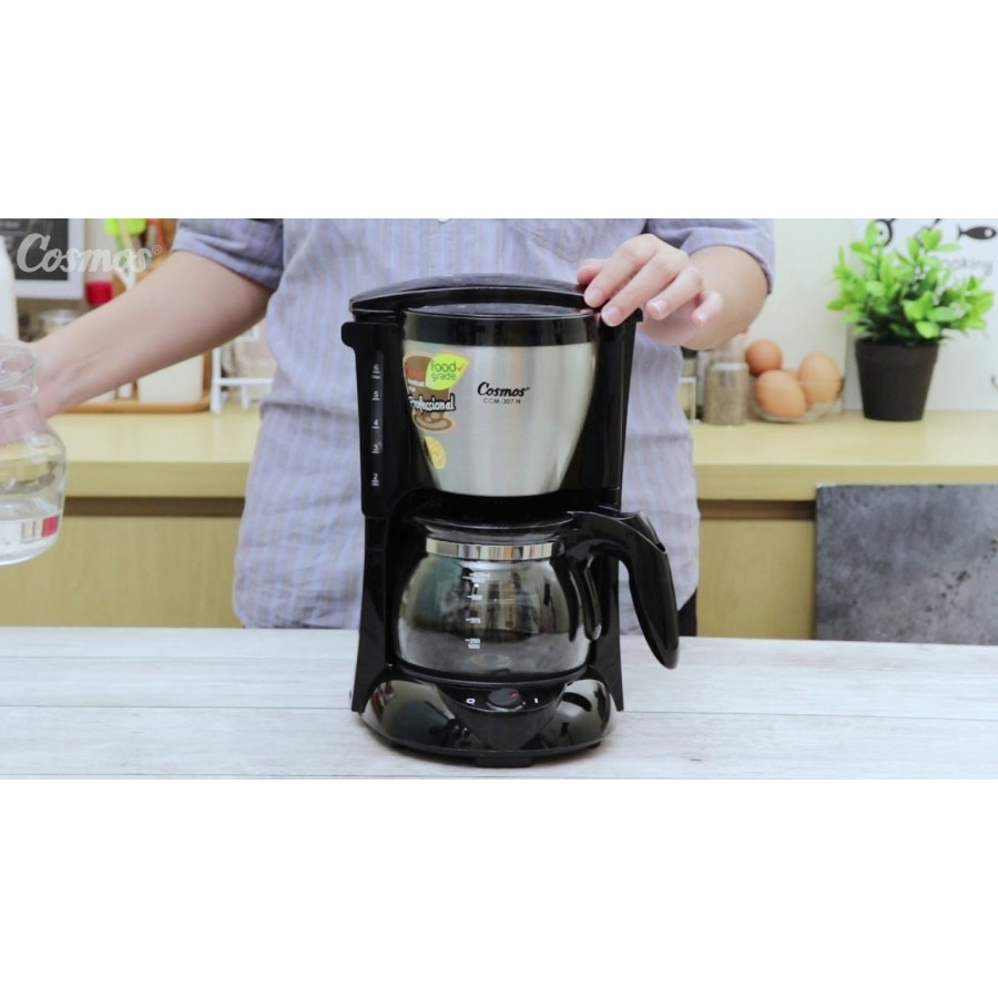 MESIN PEMBUAT KOPI COFFEE MAKER COSMOS CCM307N PERALATAN ALAT PERLENGKAPAN KOPI KOFI COFFEE COFFE MA
