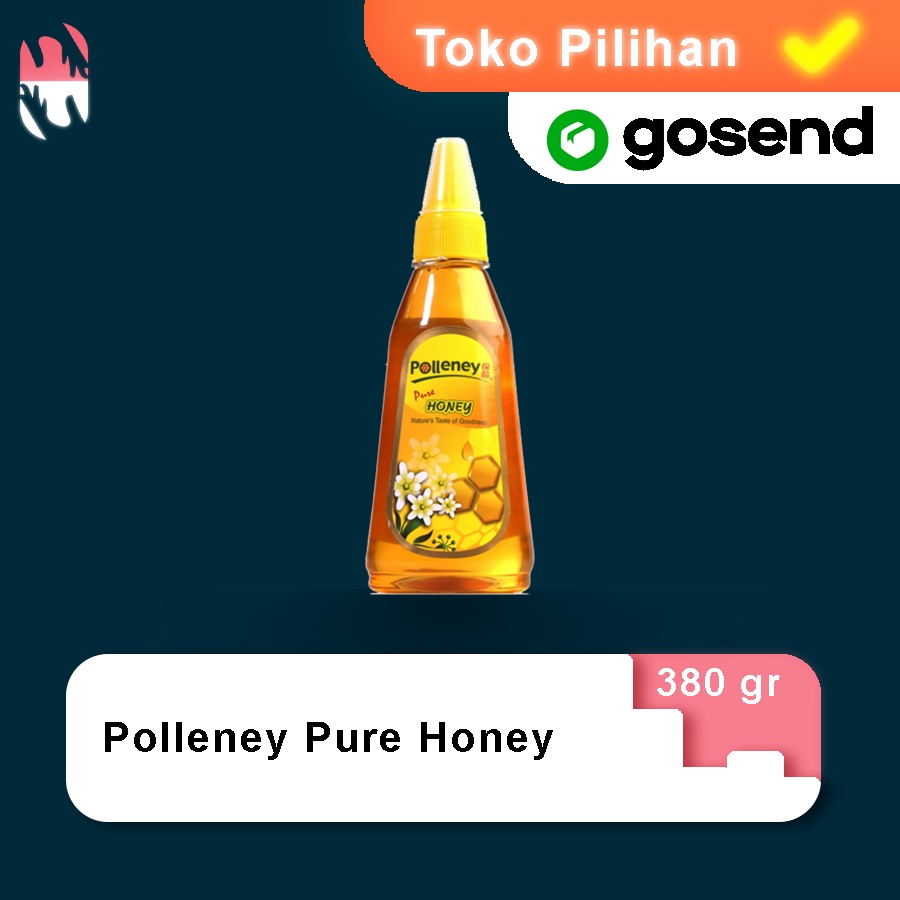 

Polleney Pure Honey - Madu Murni (380gr)