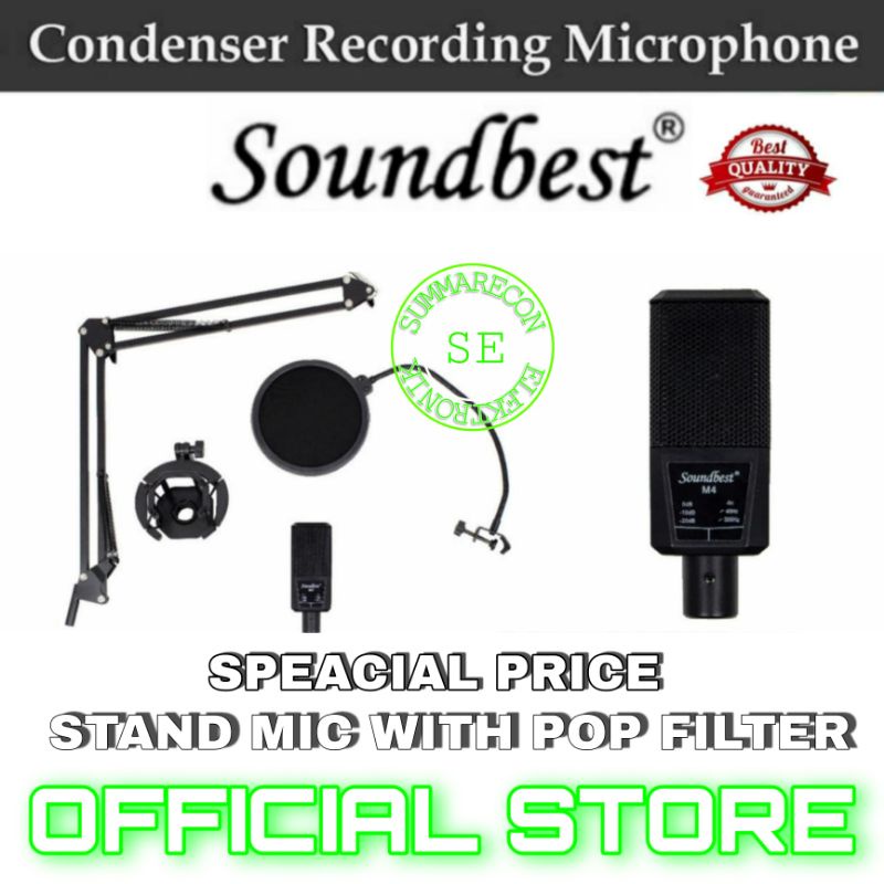 paket recording soundbest m4 youtuber bigo live streaming recording