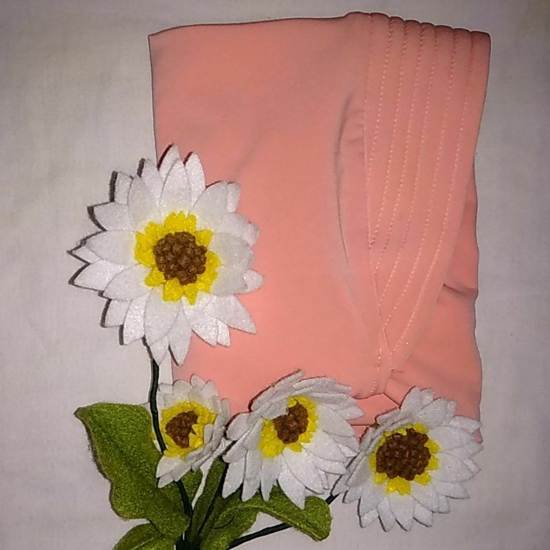 JILBAB SPORT / HIJAB SPORT PENDEK / BERGO MINI OLAHRAGA-Peach