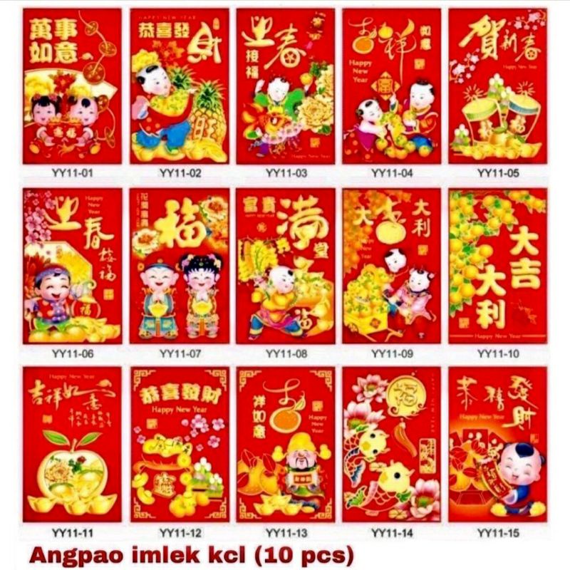 

Angpao Anak Angpao Karakter Angpao kecil 5x8cm