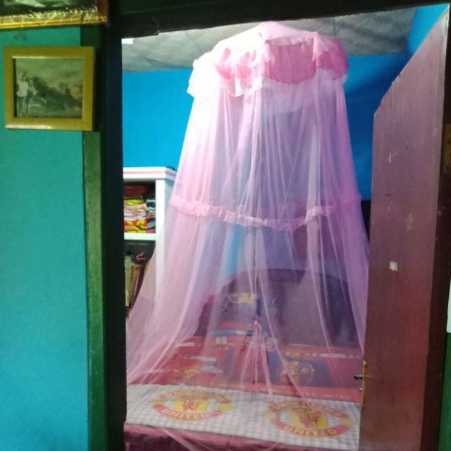 Kelambu Gantung Tile Triple Poni
