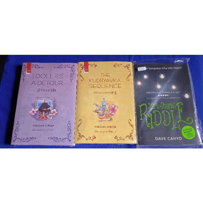 Novel Hyouka 3&4 (The Kudryavka Sequence+The Doll that took A Detour)