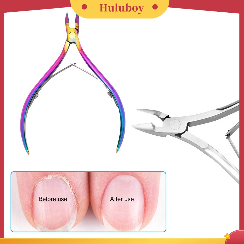 Huluboy Huluboy♡ Gunting Kuku Bahan Stainless Steel Untuk Dewasa