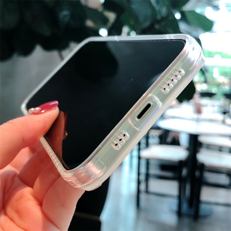 [TPC] Air Hybrid Aurora Gradient Case Hologram Phone Case IPHON* IP 7 8 PLUS X XS MAX XR 11 12 13 14 PLUS PRO PROMAX IP023