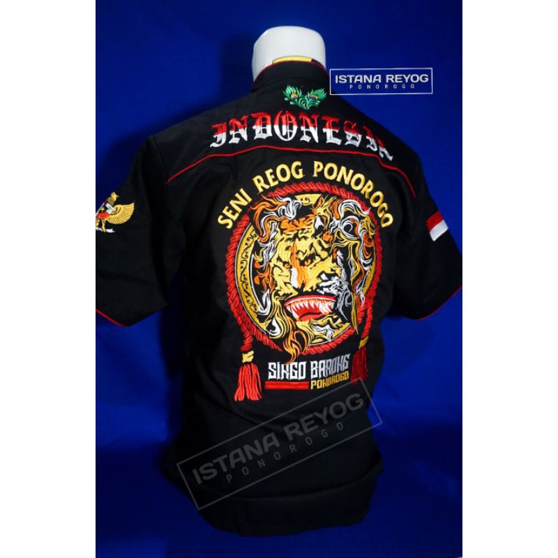 BAJU REOG PONOROGO / BAJU JARANAN /KEMEJA REOG / HEM REOG PONOROGO BARONG  / KAOS BUDAYA / BARONG ANAK