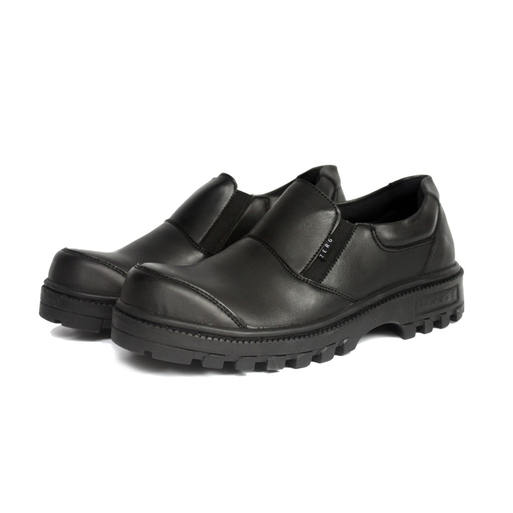 Zerg Inc Sepatu Pria Boots Safety Terran Ujung Besi