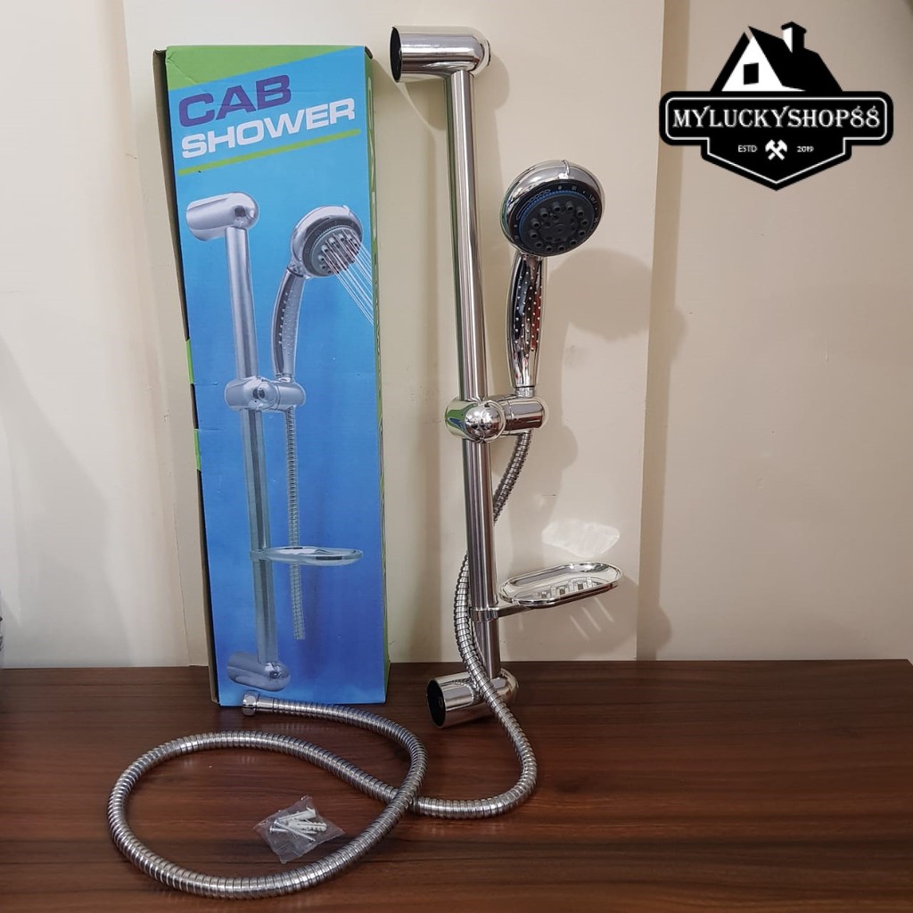 Hand Shower CAB Tiang Tembok Kamar Mandi WC Set Komplit | Shopee Indonesia