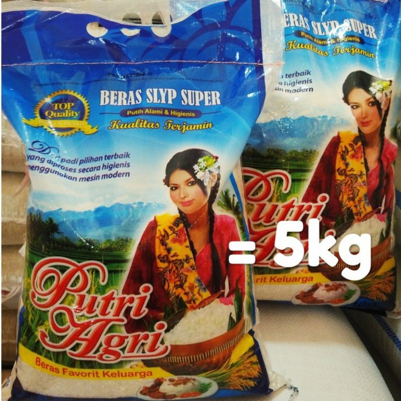 Jual Beras Putri Agri 5kg Shopee Indonesia