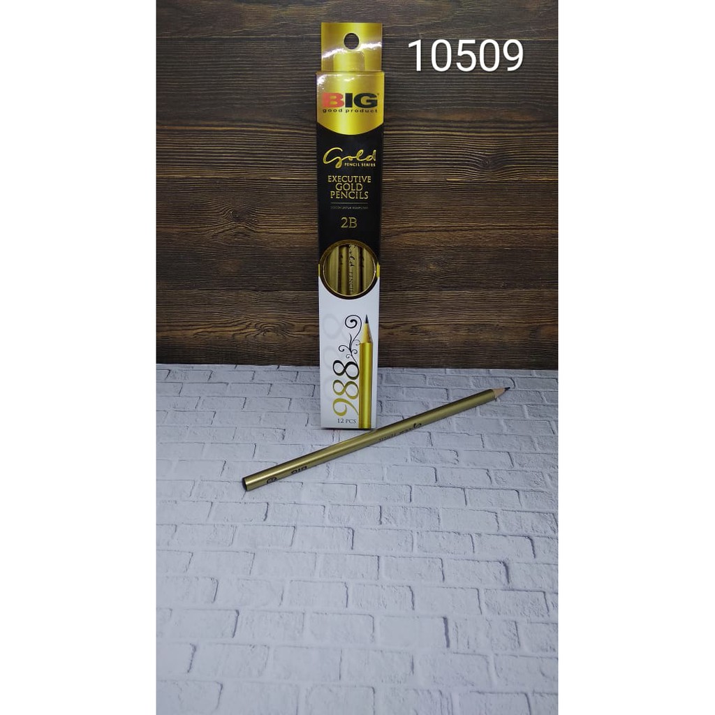 

Pensil 2B Big 988 Gold (1 pcs)