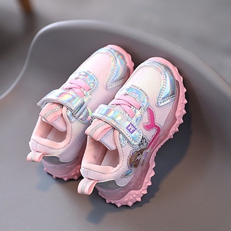 Mermaid LED Sepatu Anak Import Kids Shoes Size 21-30 Usia 1-5 Tahun