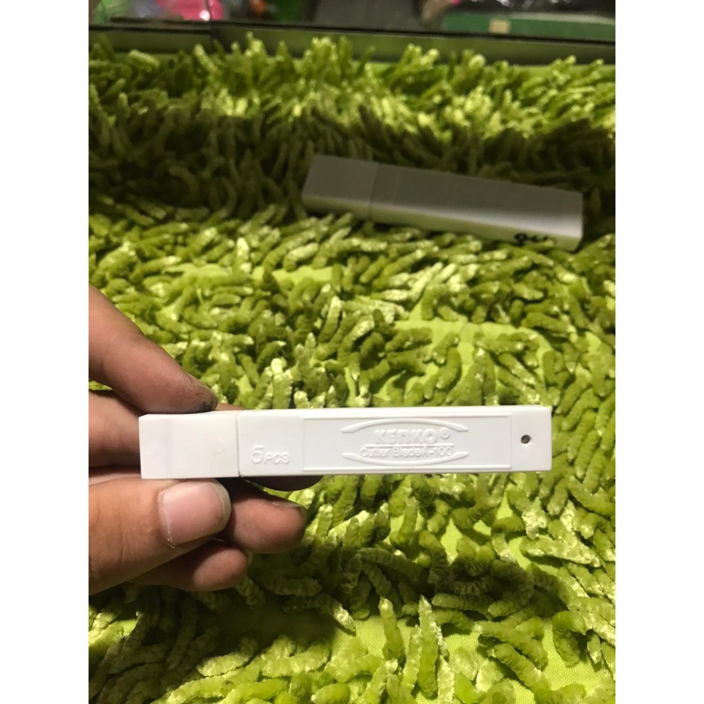 

isi cutter pemotong kertas 5pcs - Refill isi karter