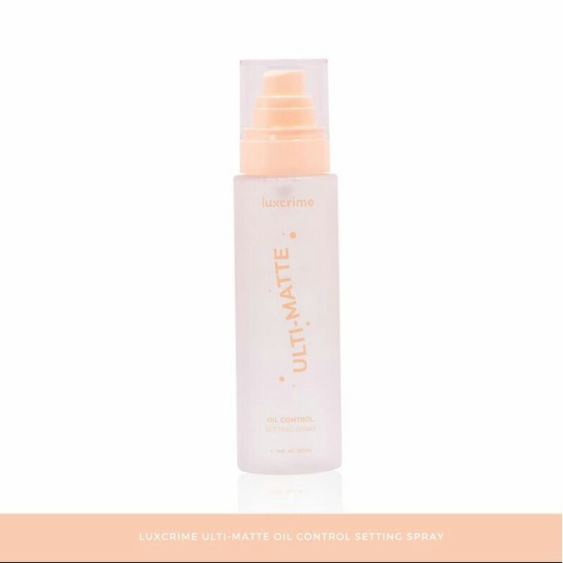 LUXCRIME ULTI-MATTE OIL CONTROL SETTING SPRAY