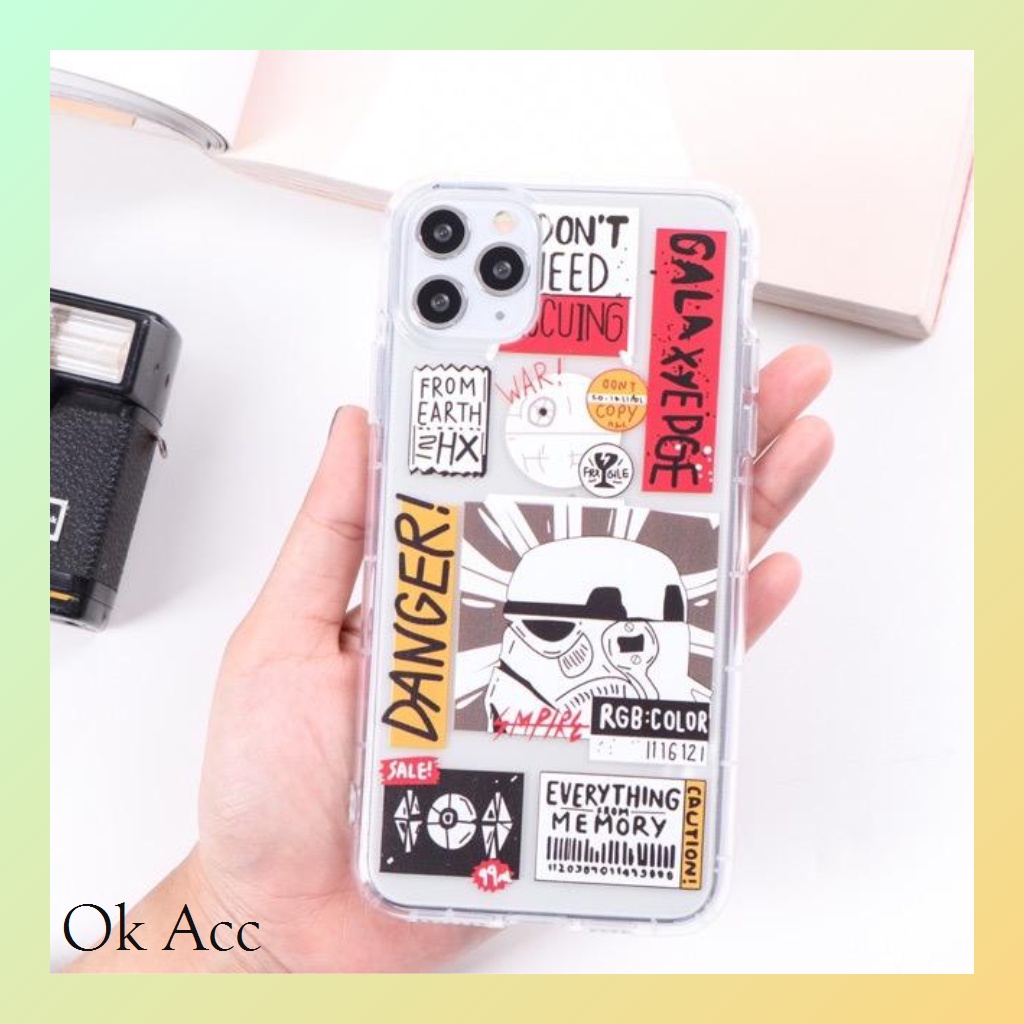 Casing Motif Star wars GG01 for Xiaomi Redmi 6A 8 9 Prime 9A 9i 9C 9T 10 10A 10C 12C A1 A1+ A2 Note 5 10s 5G Pro 11 11s 12 Poco C40 M3 M4