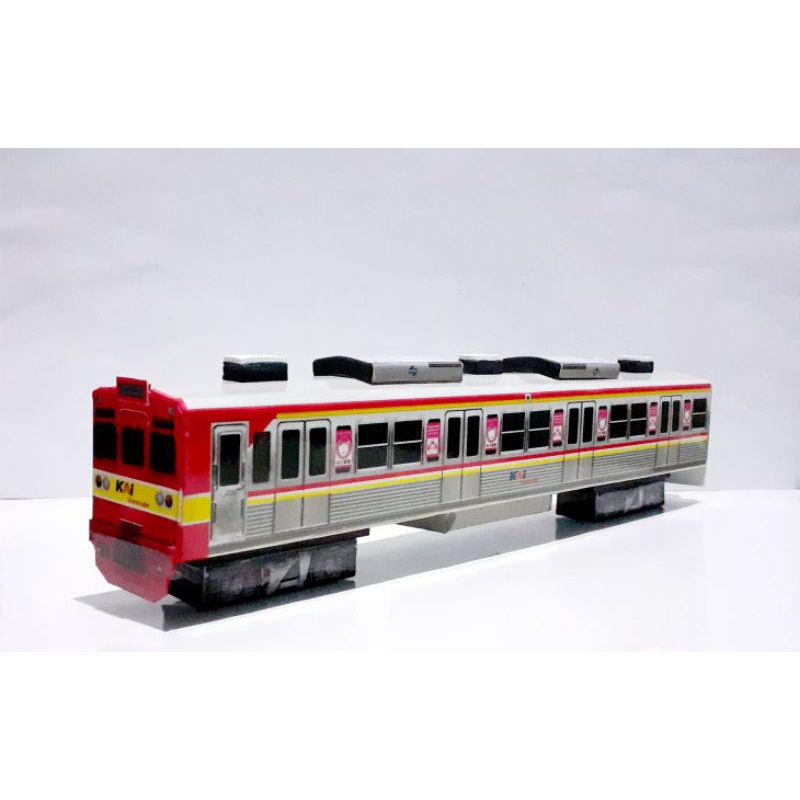 Miniatur Papercraft Kereta Commuterline