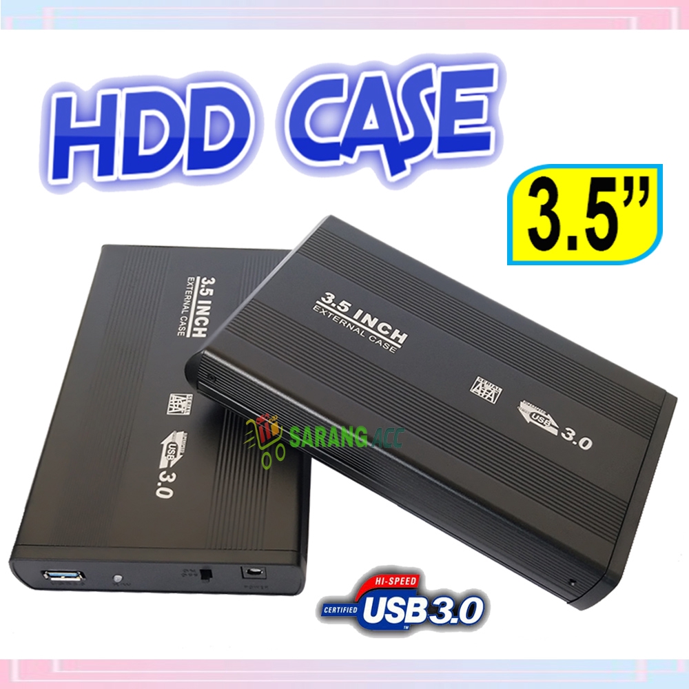 External Case HDD 3.5" SATA / Casing Hardisk 3.5 INCH