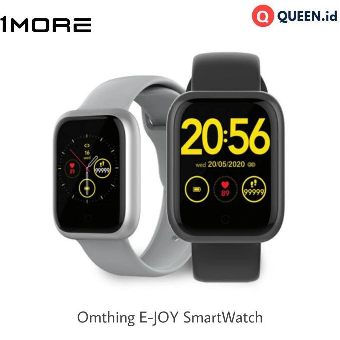 BEST SELLER 1MORE Smartwatch E-Joy Omthing - Smart Watch Jam Tangan Sport - Hitam