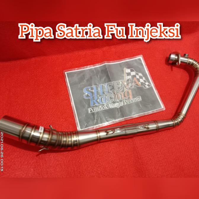 Jual Leher Header Knalpot Satria Fu Injeksi Header Satria Fu Injeksi Terbaik