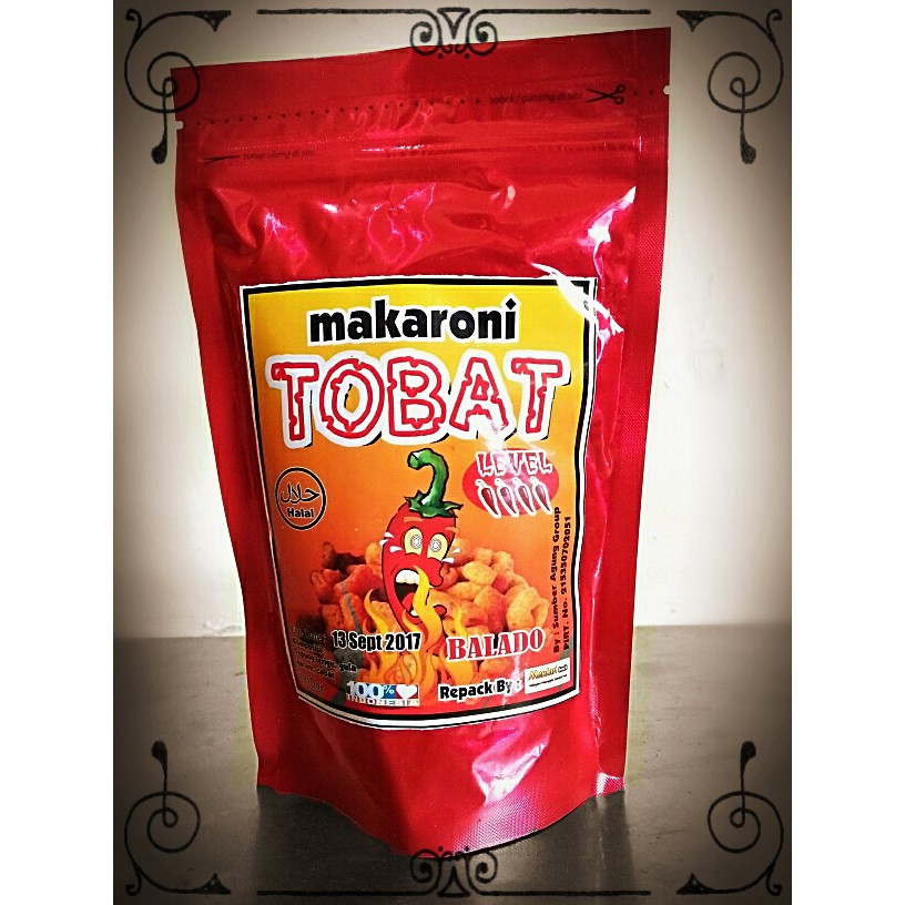 

Makaroni Tobat Rasa Balado Pedas Level 4