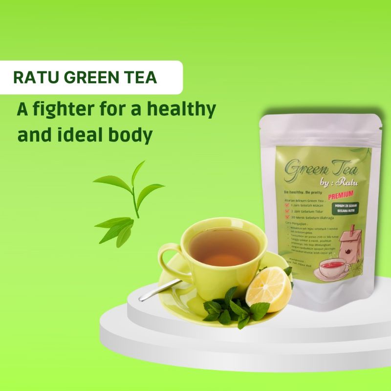 

RATU GREEN TEA , TEH HIJAU by RATU