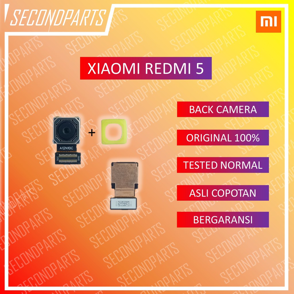 KAMERA BELAKANG REAR CAMERA XIAOMI REDMI 5 ORIGINAL COPOTAN