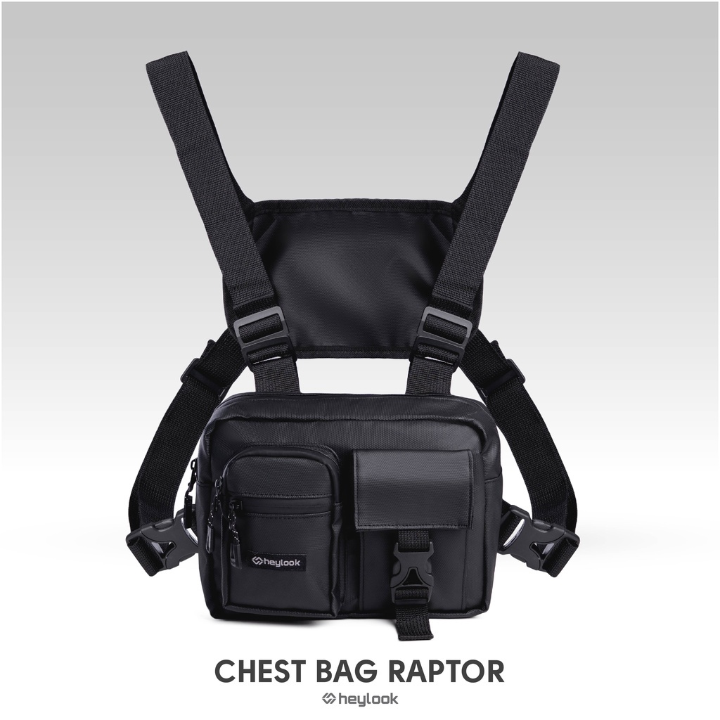 Tas Dada Waterproof Tahan Air Premium Chest Bag Rig Chestbag Tas Dada Tactical Biker Motor Sepeda Anti Air