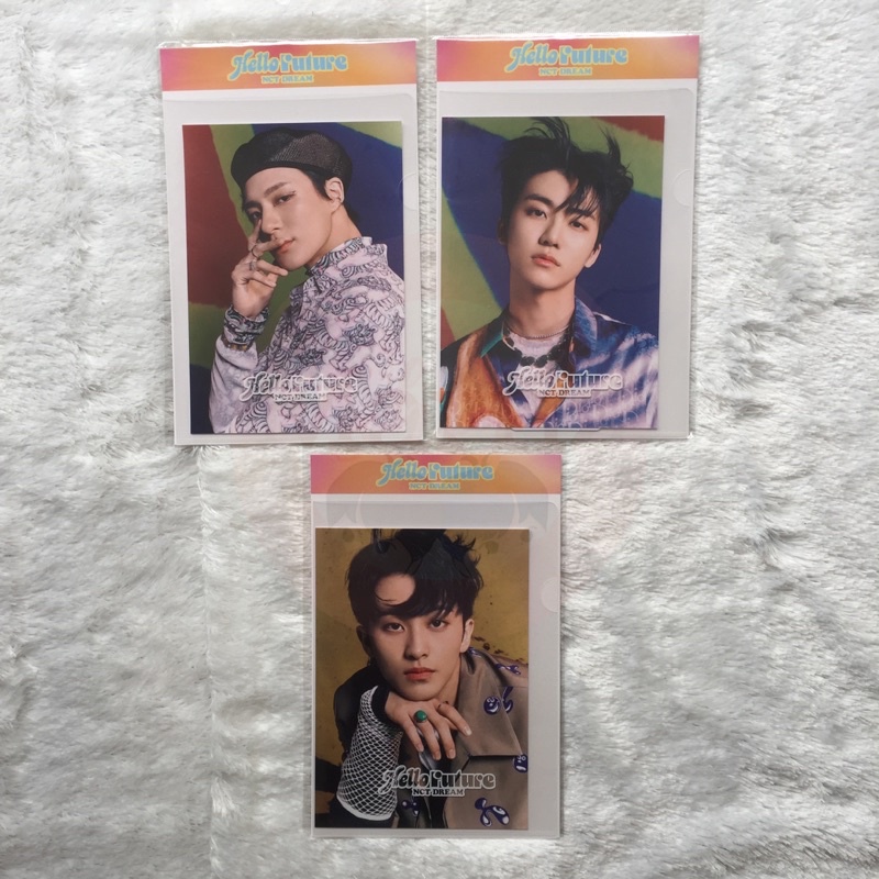 ready stock merchandise nct dream hello future holo postcard pc set mark jeno jaemin photo sealed