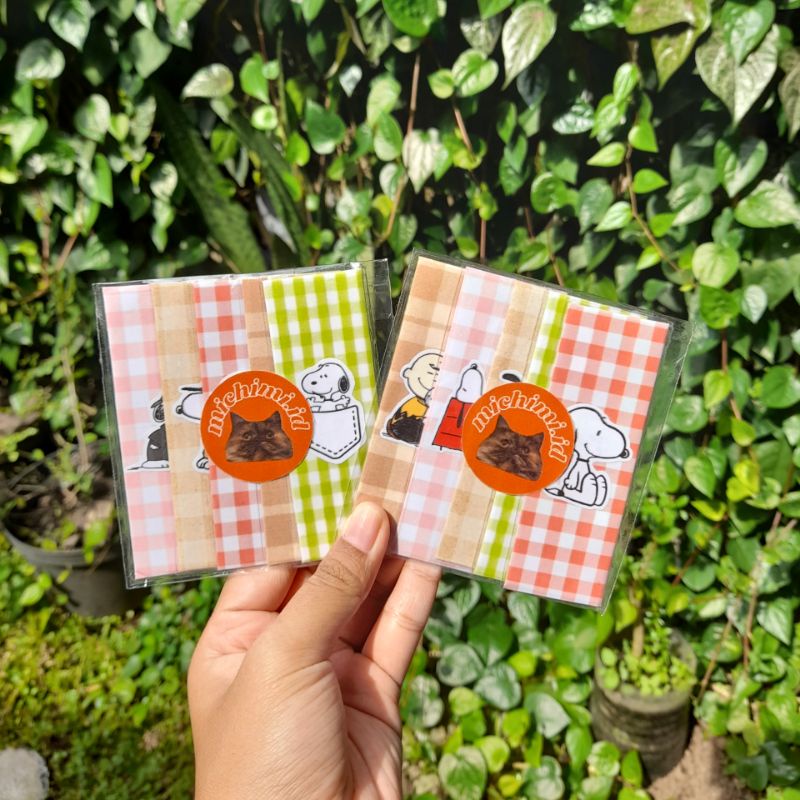 

[Isi 5] Pembatas Buku (Bookmark) Lucu Snoopy Series