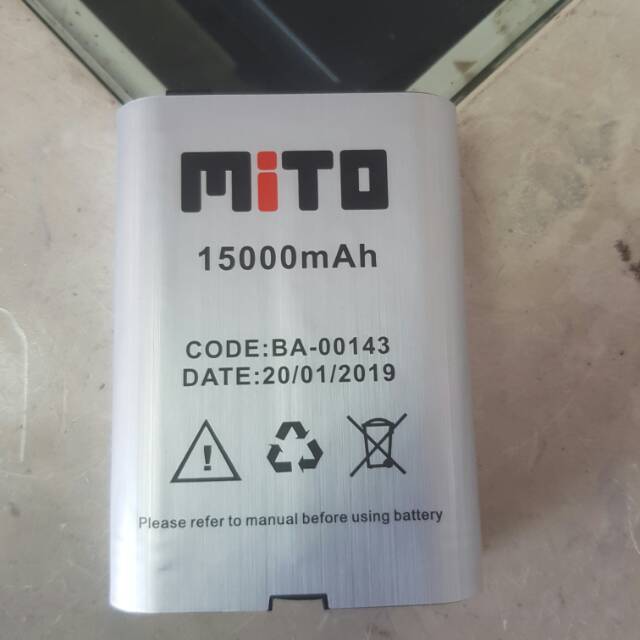 Baterai batre batrai mito 850 boombox original