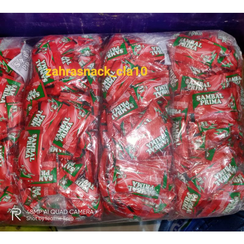 Saos sachet murah Sambal Prima isi 200pcs