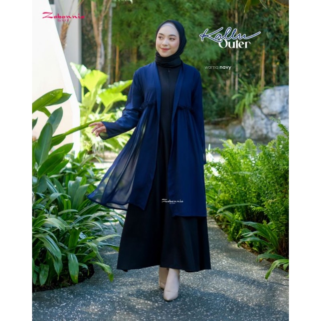 ATASAN OUTER KALLU  || ORIGINAL ZABANNIA || READY STOK