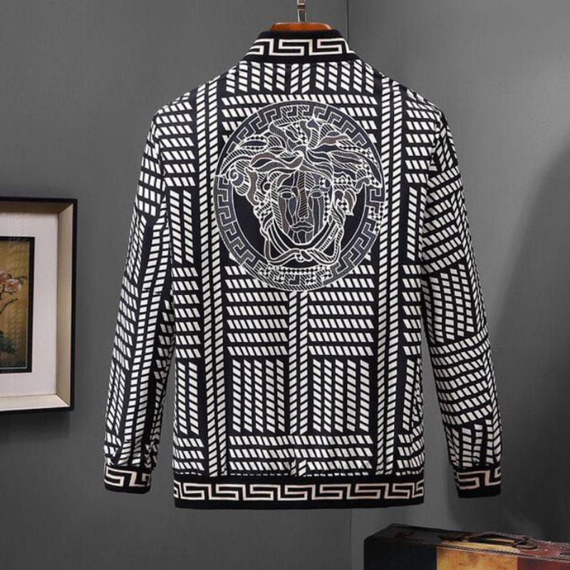 jaket Bomber versace jaket printing jaket tractop premium mirror 1:1