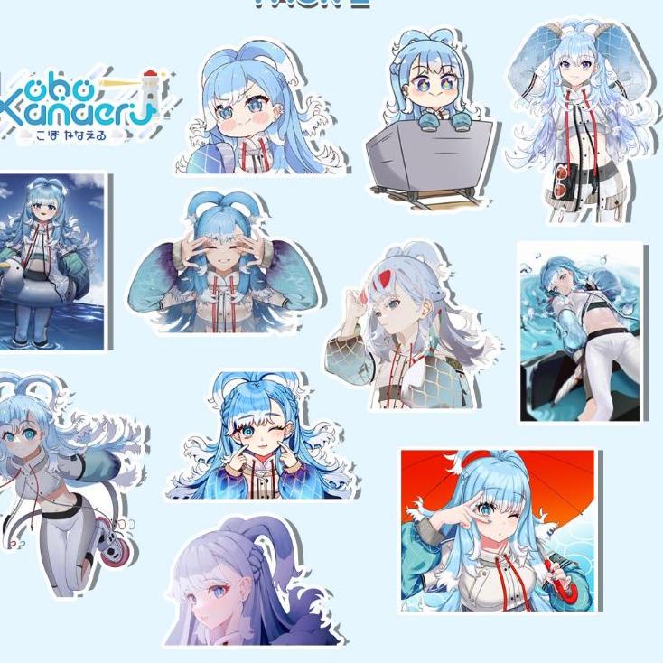 

Paling Diminati! Stiker Pack Kobo Kanaeru Hololive Vtuber / Stiker pack Anime Waterproof