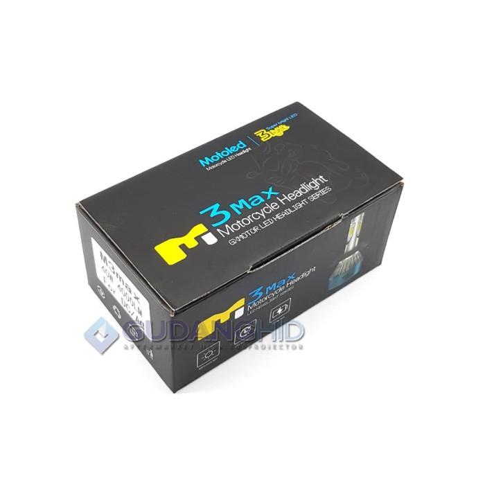 Lampu LED Motor 3 Sisi AC DC H6 40W 4000 Lumen RTD 6 Sisi Kalah Terang