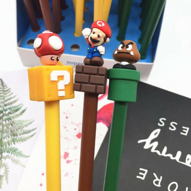 

Pulpen Gel Unik / Pen Gel Edisi Mario Bros 2nd Edition