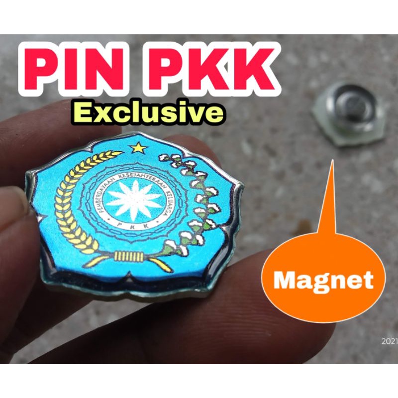 PIN PKK Exclusive - Peniti - Double Magnet