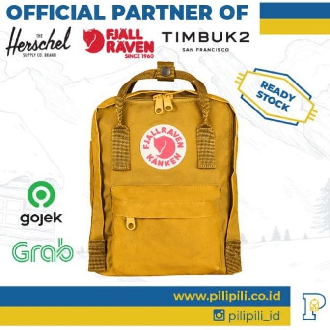 Tas Ransel Kanken Mini ORIGINAL Ochre Backpack