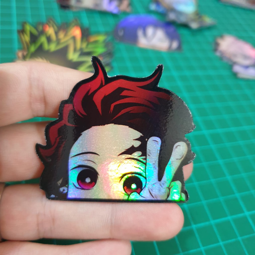 

Sticker Hologram Anime - PSH259 - Demon Salyer - Tanjiro