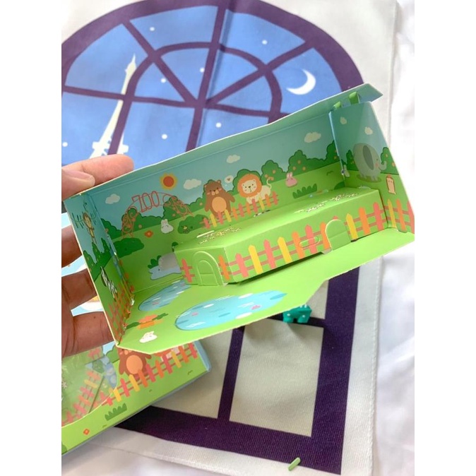 

penghapus mainan zoo animal kebun binatang eraser lucu FREE BOX rakit