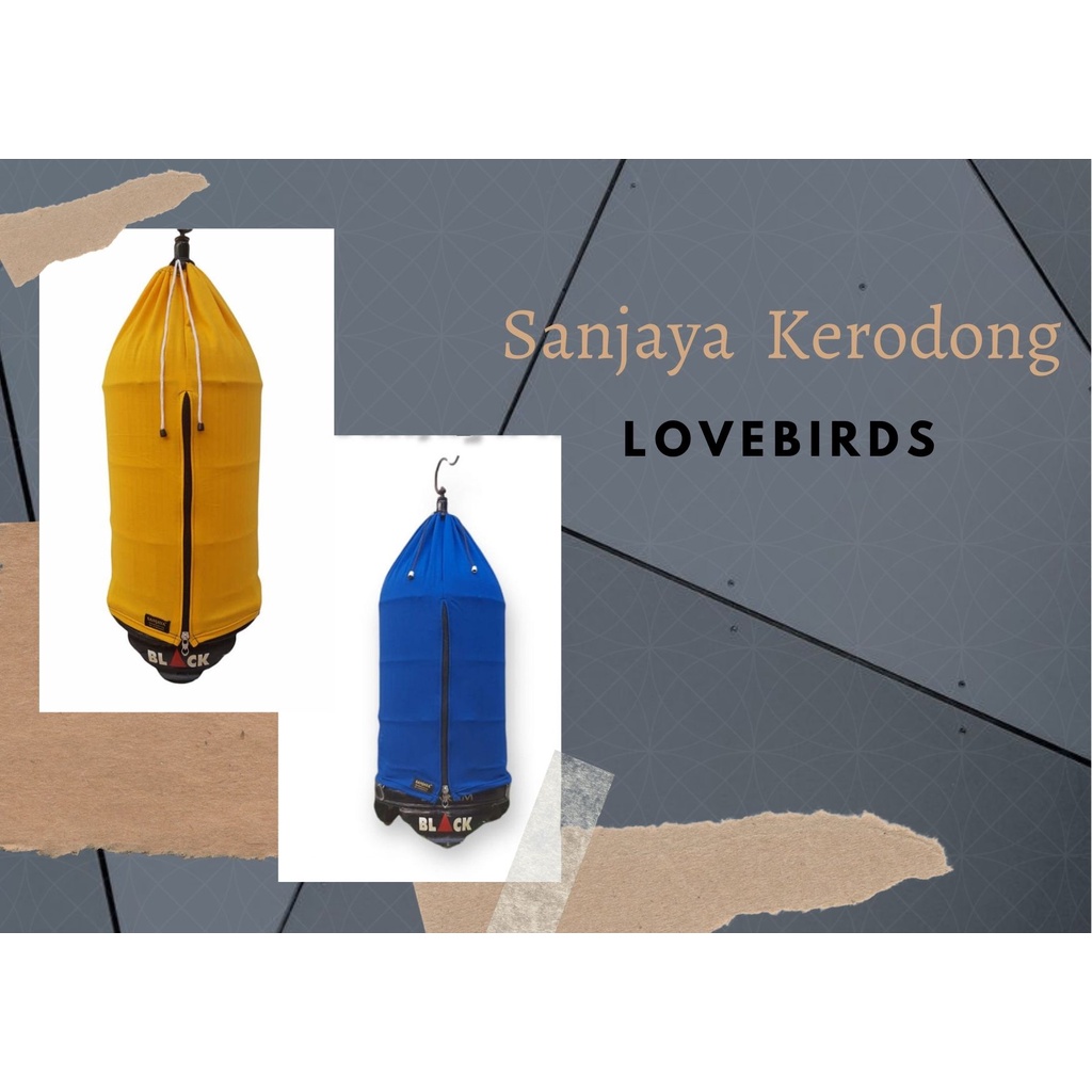 KERODONG BURUNG LOVEBIRDS KRODONG SANGKAR LB/LOVEBIRD MERK SANJAYA NO 1,2,3