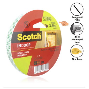 

Double Tape - 3M Scotch Mounting Tape 110-3B