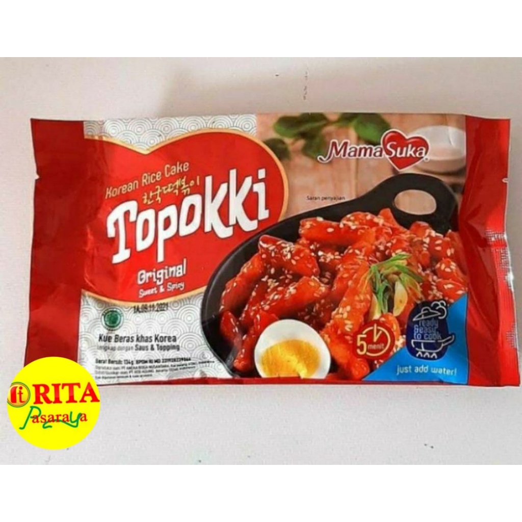 

Mama Suka Topokki Rasa Original