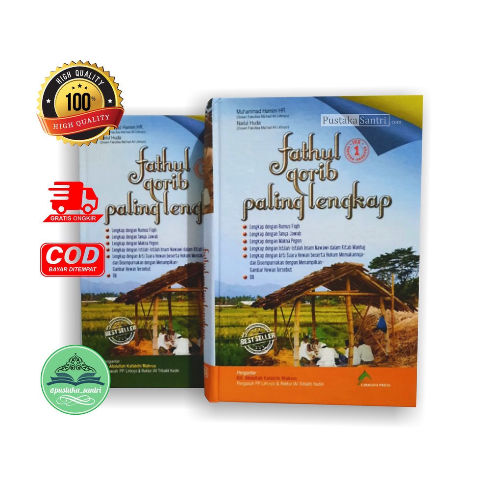 Fathul Qorib Paling Lengkap (Ukuran Besar) 2 Jilid / Terjemah Fathul Qorib / Lirboyo Press