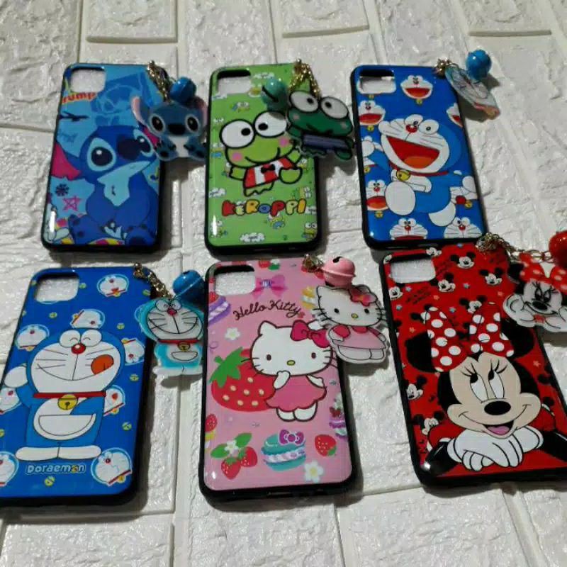 silikon hp vivoY30 Y50 Case karakter cewe