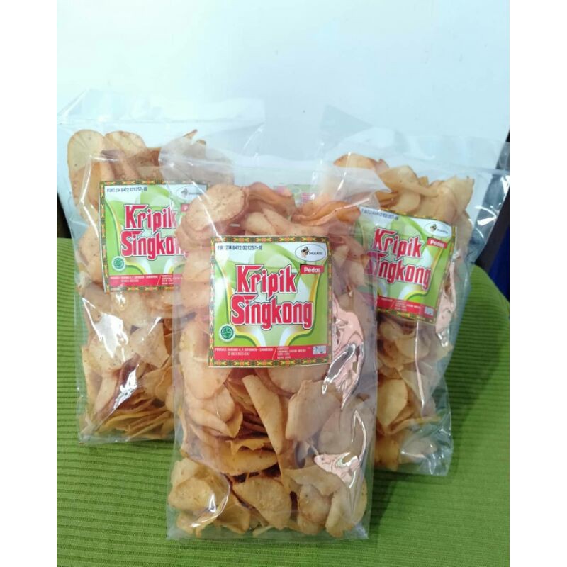

Keripik Singkong Pedas dan Original