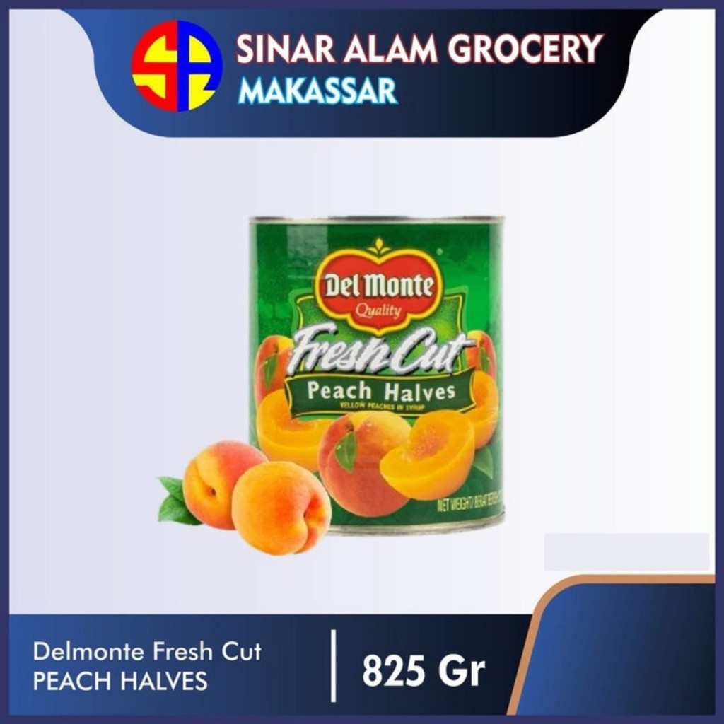 

Delmonte Fresh Cut PEACH HALVES 825 gr