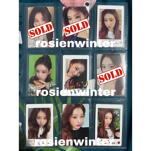 PHOTOCARD CHAERYEONG ITZY NO BAD DAYS PC