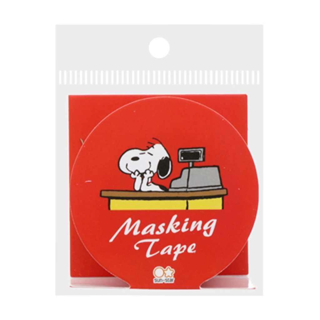 

Peanuts Snoopy Masking Tape (Delicious Food Market) Red